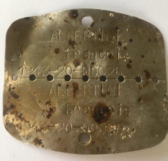 Plaque militaire