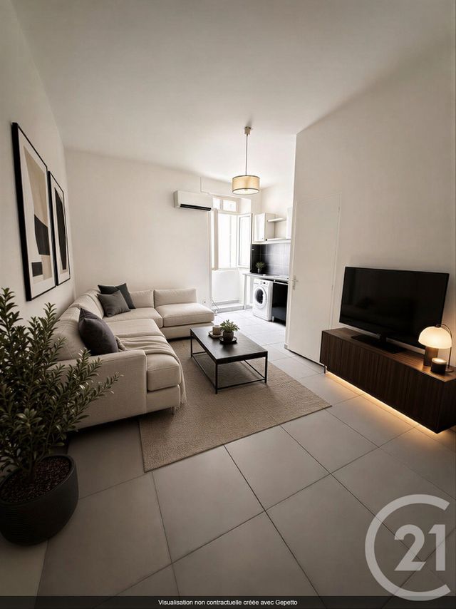 Appartement Studio à louer - 1 pièce - 21.06 m2 - AJACCIO - 201 - CORSE - Century 21 Actif Immobilier