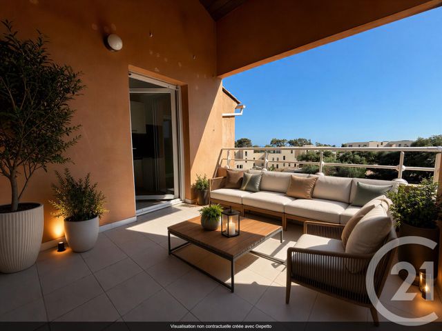 Appartement à louer - 4 pièces - 70.0 m2 - AJACCIO - 201 - CORSE - Century 21 Actif Immobilier