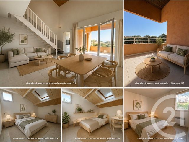 Appartement à louer - 4 pièces - 70.0 m2 - AJACCIO - 201 - CORSE - Century 21 Actif Immobilier